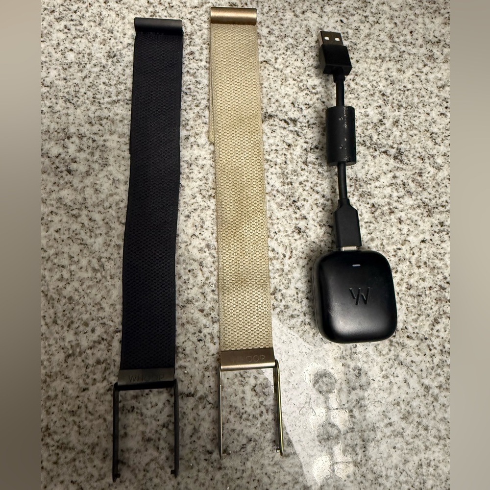 Whoop 4.0 Straps and Charger